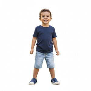 Native Jefferson Navy Blue Slip On Shoes Toddler C5